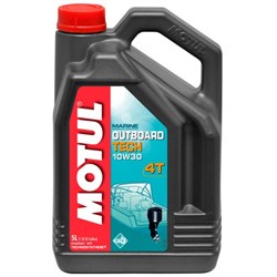 Масло моторное MOTUL OUTBOARD 4T Motor Oil 10W-30, 5л. - фото 278745
