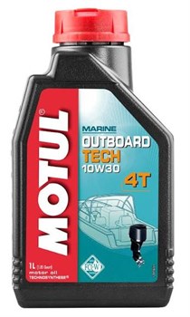 Масло моторное MOTUL OUTBOARD 4T Motor Oil 10W-30, 1л. - фото 278747