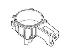 22261-ZW6-030 КОРПУС ПРИВОДА, BF