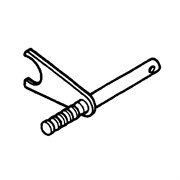 24130-743-000 ВИЛКА ПЕРЕКЛЮЧЕНИЯ, ВАЛ